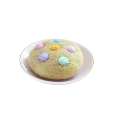 Felt M&M Pastel Cookie | Play Food