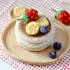 Felt Pancake Stack | Play Food Set