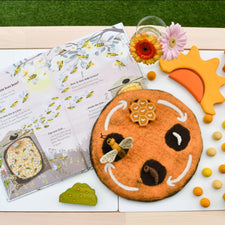 Felt Life Cycle of a Honey Bee (Playmat Sold Separately)