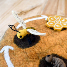 Felt Life Cycle of a Honey Bee (Playmat Sold Separately)