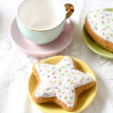 Felt Star Icing Cookie with Sprinkles | Play Food