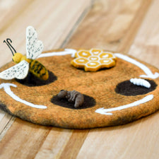 Felt Life Cycle of a Honey Bee (Playmat Sold Separately)