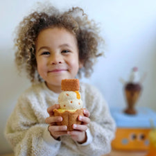 PRE-ORDER Felt Giant Biscoff Cupcake | Play Food