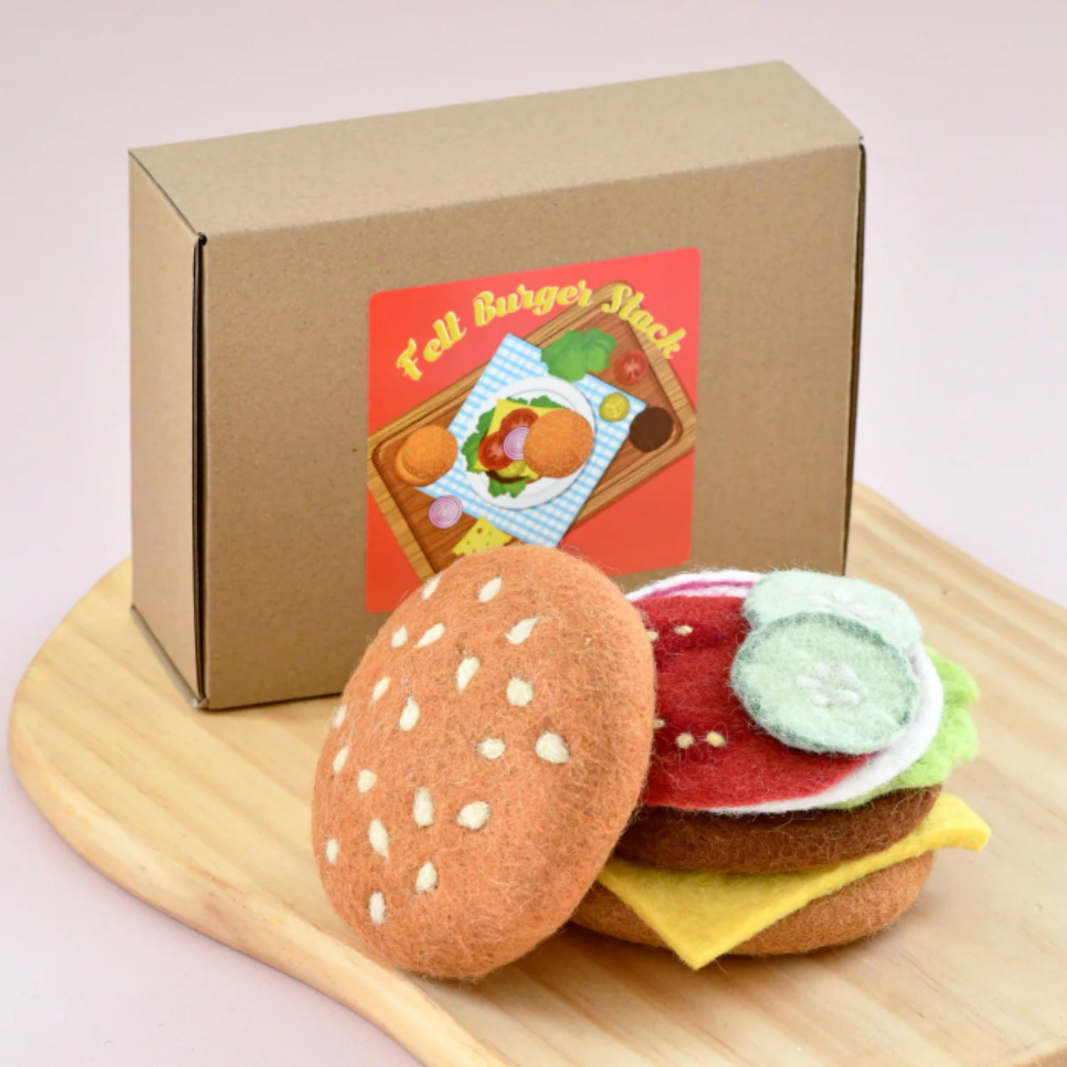 Felt Burger | Play Food Set