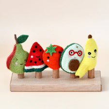 Felt Finger Puppets (Fruits)