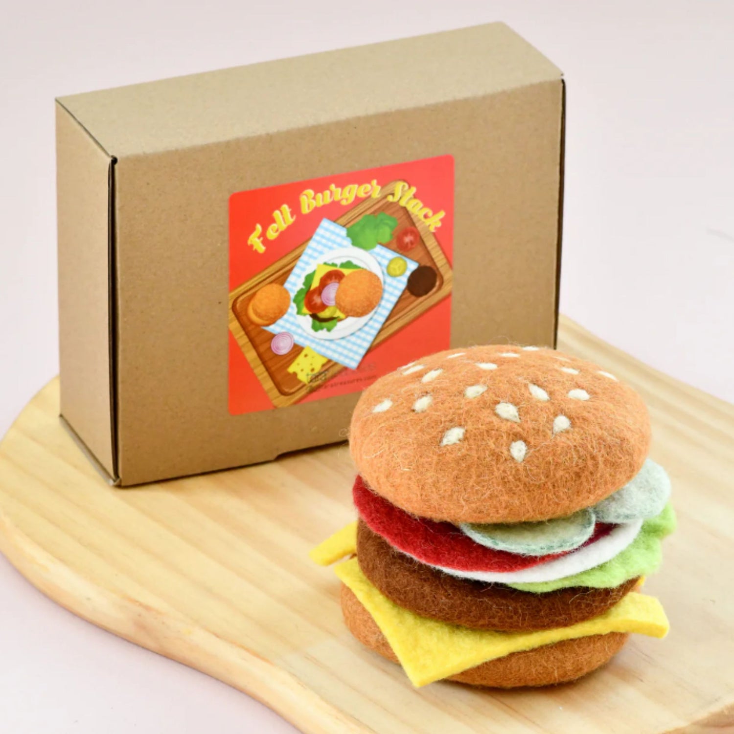 Felt Burger | Play Food Set