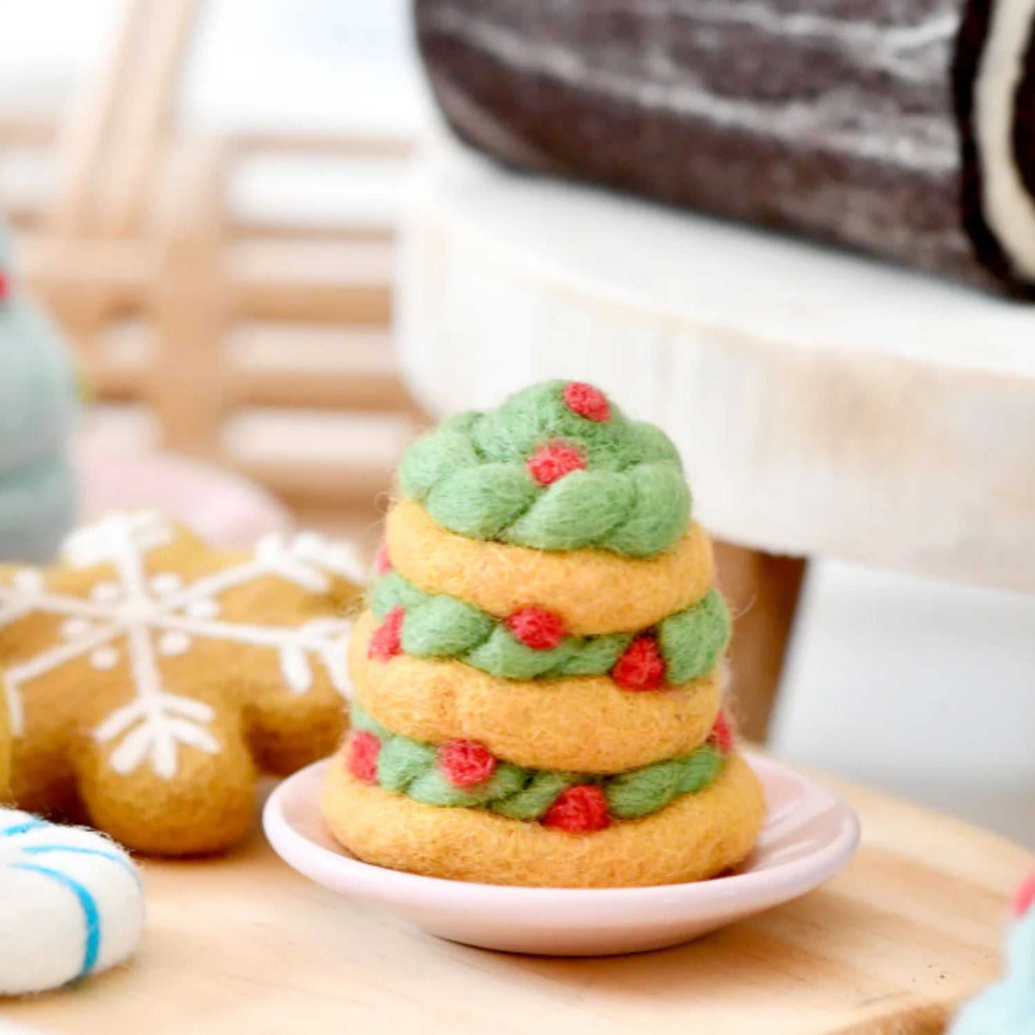 Felt Christmas Cookie Tree | Play Food