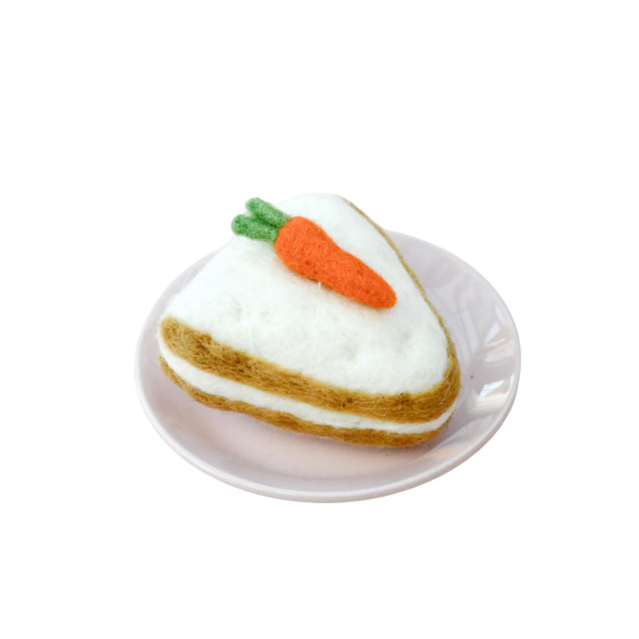 Felt Carrot Cake | Play Food