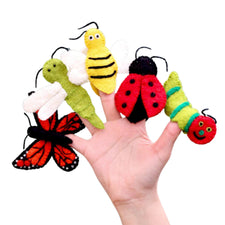 Felt Finger Puppets (Insects and Bugs)