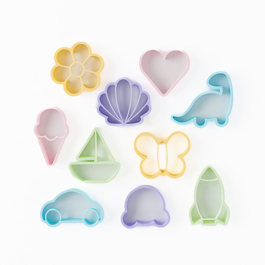 Assorted Colours Mini Eco Cutter Set