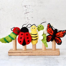 Felt Finger Puppets (Insects and Bugs)