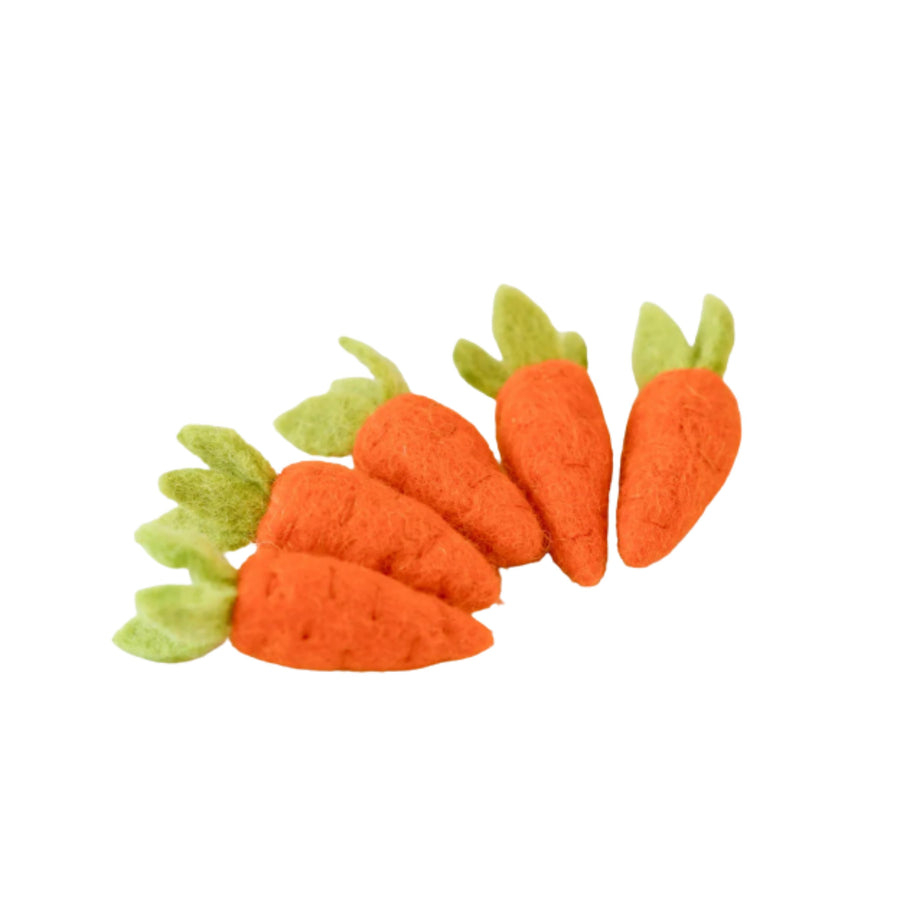 Felt  Carrots (Set of 5)