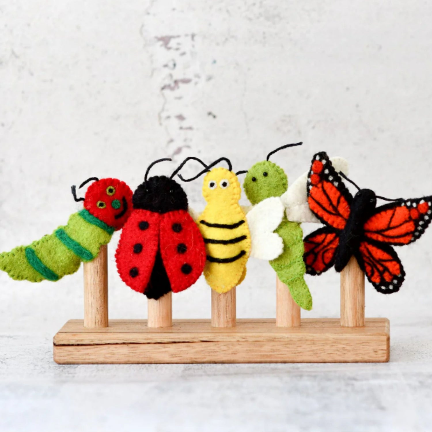 Felt Finger Puppets (Insects and Bugs)