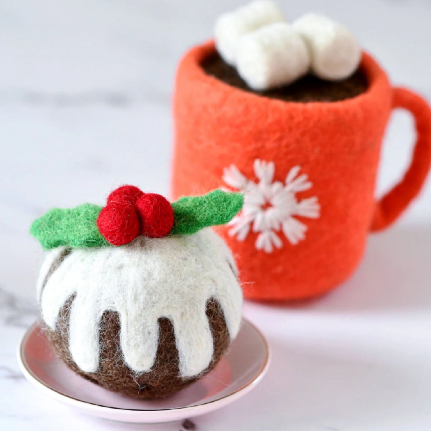 Felt Christmas Pudding | Play Food