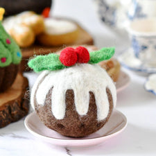 Felt Christmas Pudding | Play Food