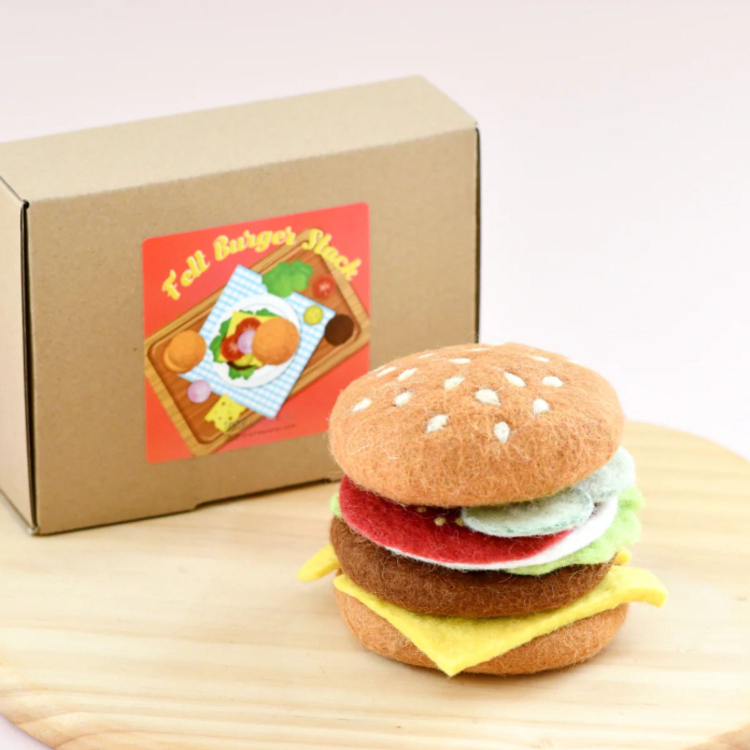 Felt Burger | Play Food Set