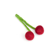 Felt Cherries | Play Food