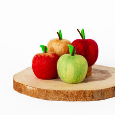 Felt Apples | Play Food (Set of 4)