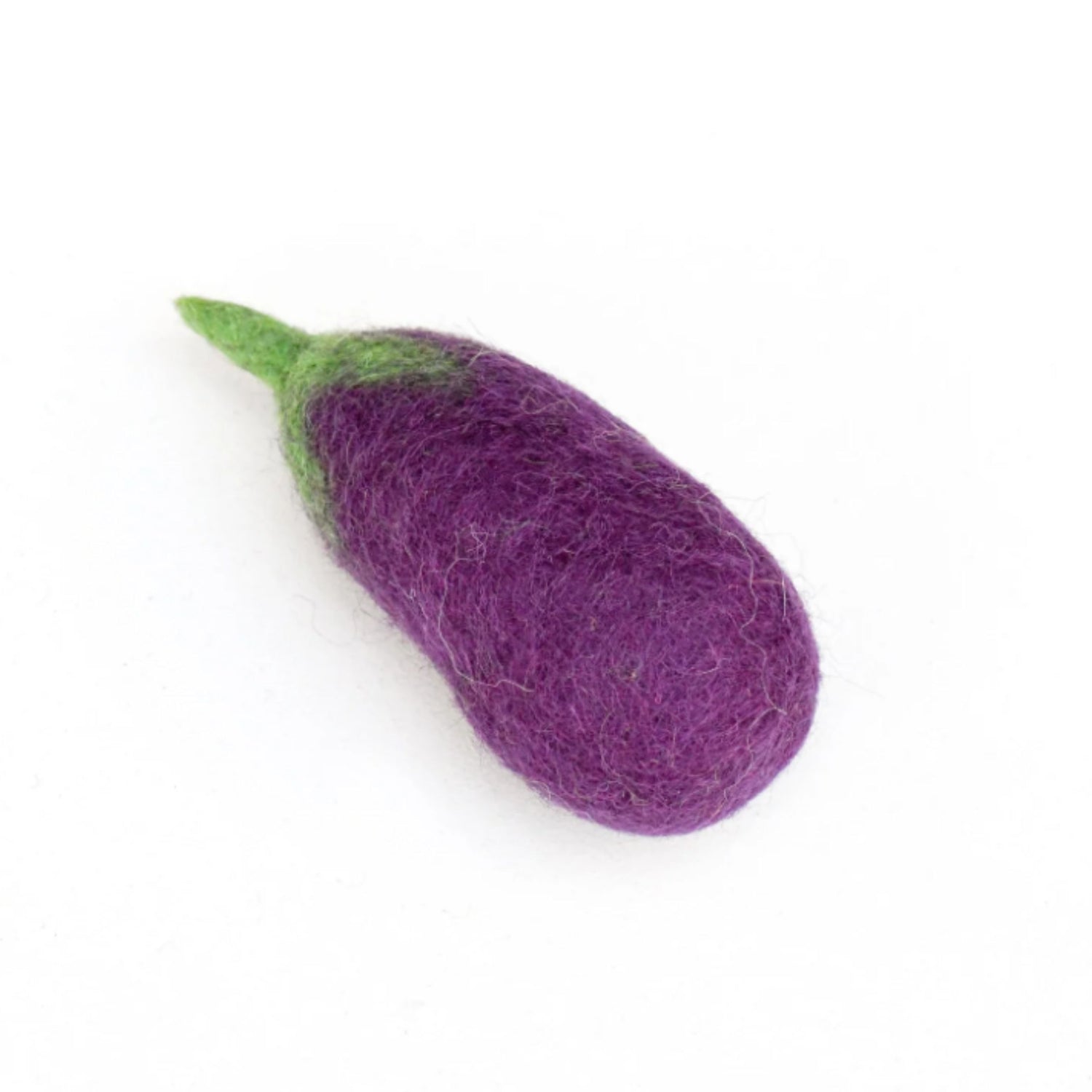 Felt Eggplant | Play Food