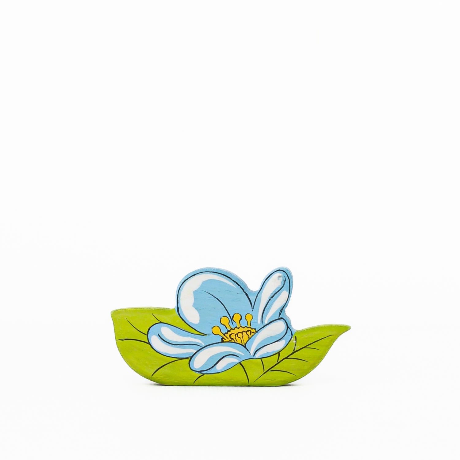 Blue Flower | Wooden Toy Figurine