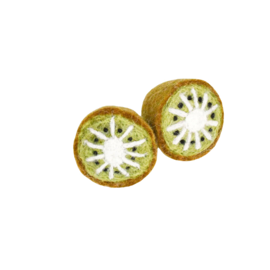 Felt Kiwi | Play Food (2 pcs)