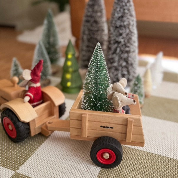 Classic Tractor | Wooden Toy Vehicle