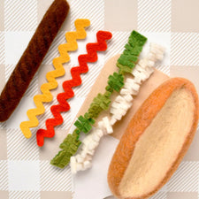 Felt Hot Dog | Play Food Set