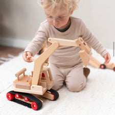 Excavator | Wooden Toy Vehicle