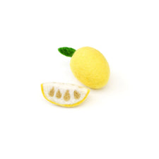 Felt Lemons | Play Food (2 pcs)