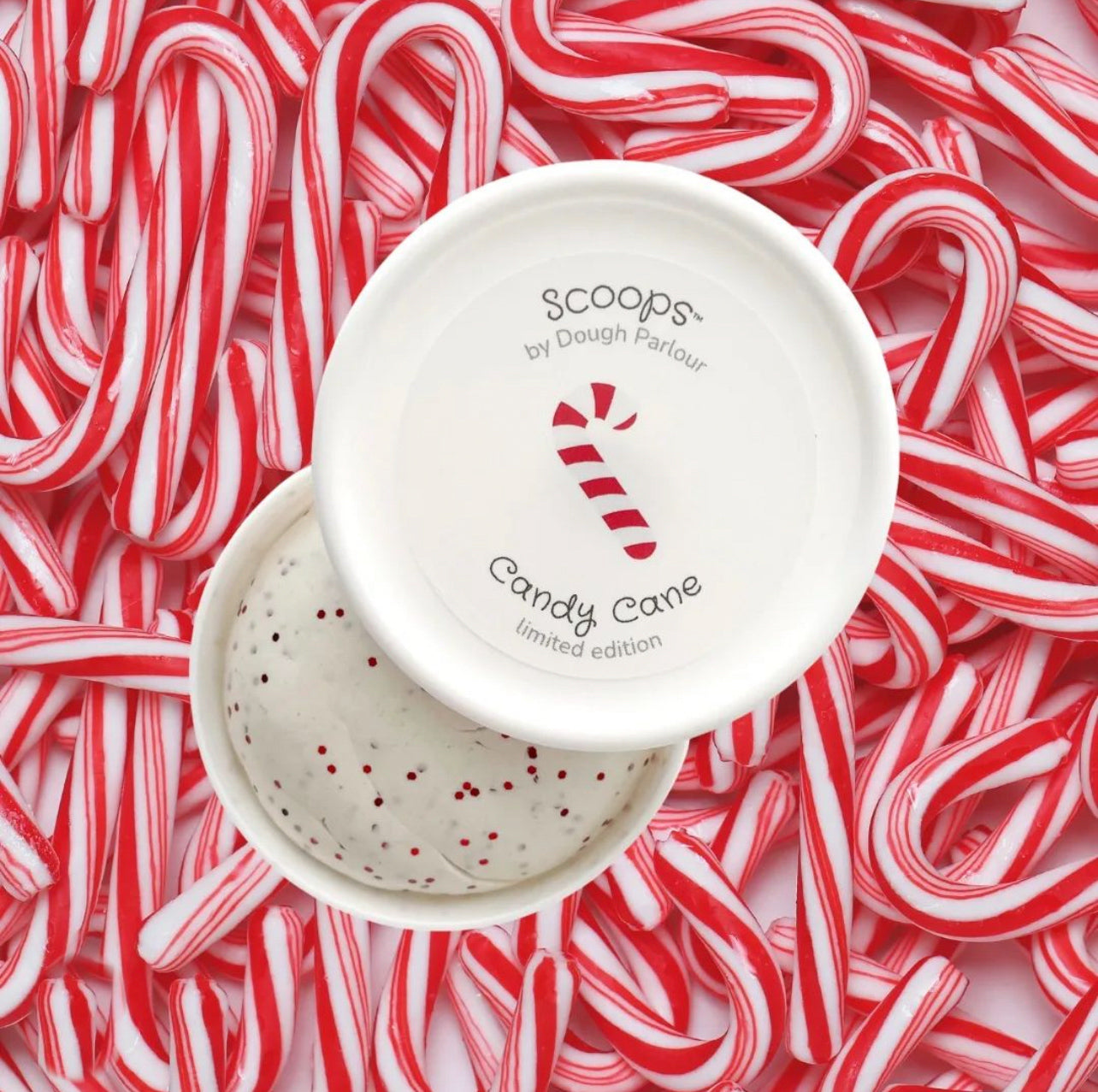 Limited Edition Candy Cane Glitter Dough (Made in Canada)