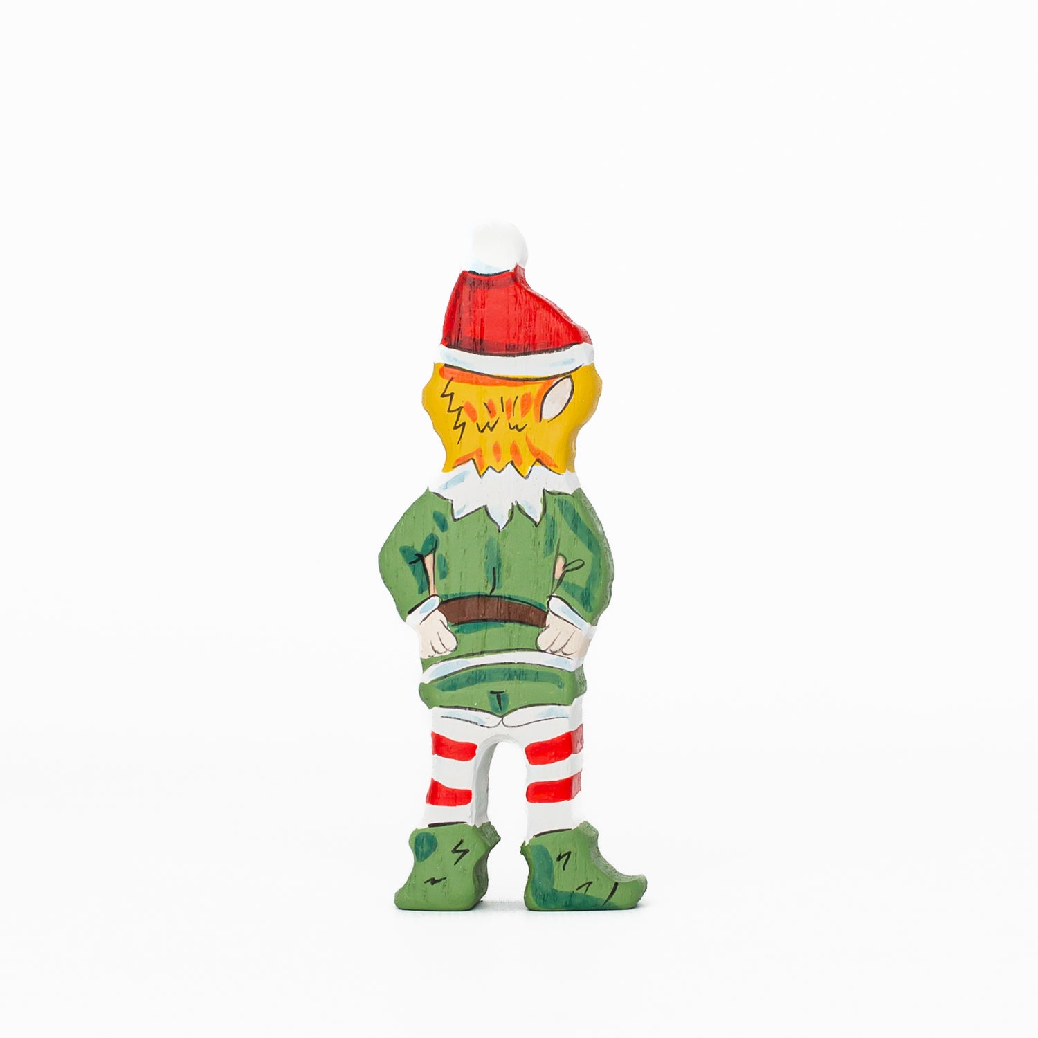 Christmas Elf Figurine | Wooden Christmas Toy