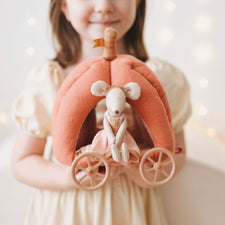 Maileg Pumpkin Carriage (Mouse)