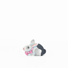 Easter Bunny (White) | Wooden Easter Toy