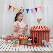 Olli Ella Rattan Circus Tent Toy Basket (Large)