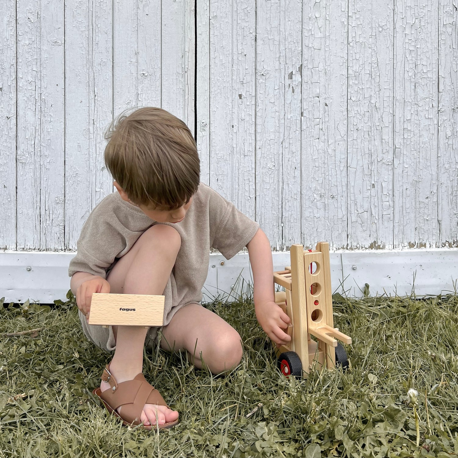 Forklift | Wooden Toy Vehicle