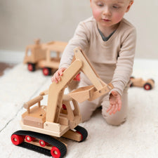 Excavator | Wooden Toy Vehicle