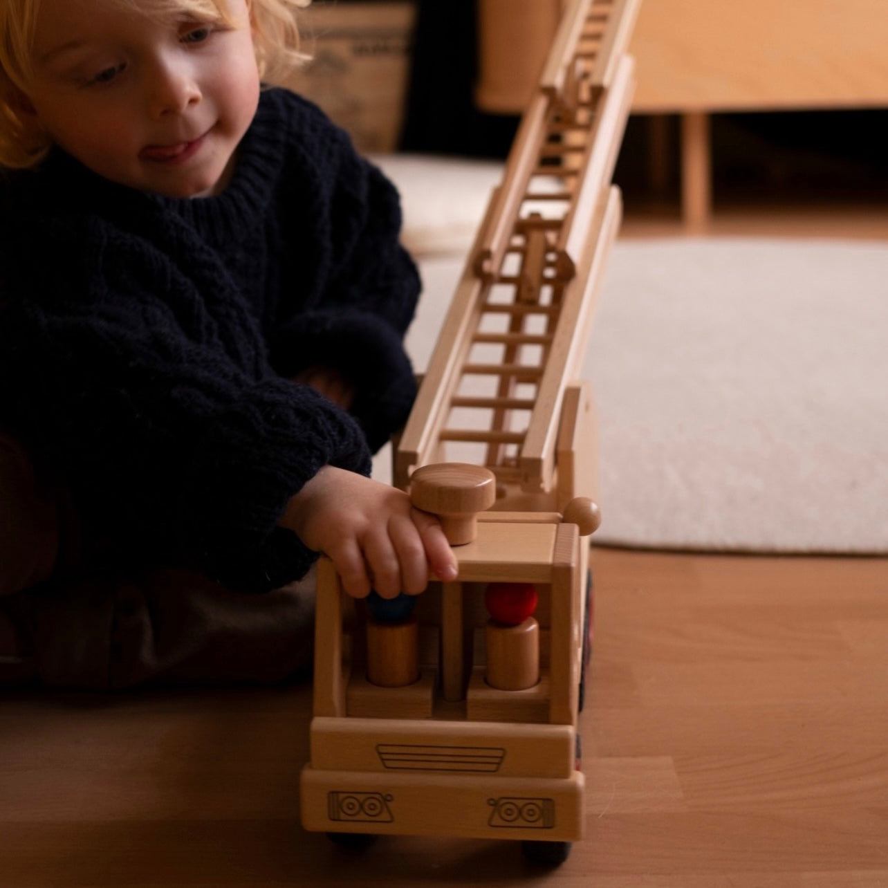 Fire Truck | Wooden Toy Vehicle