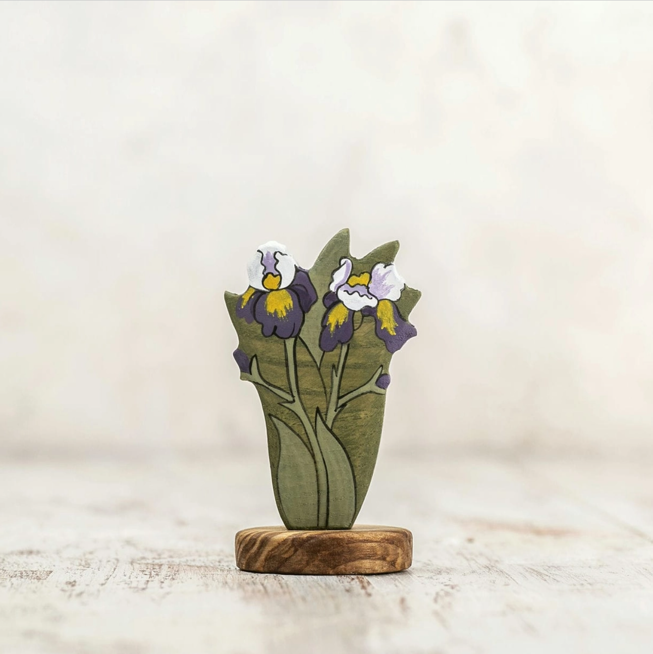 Iris | Wooden Toy Flower