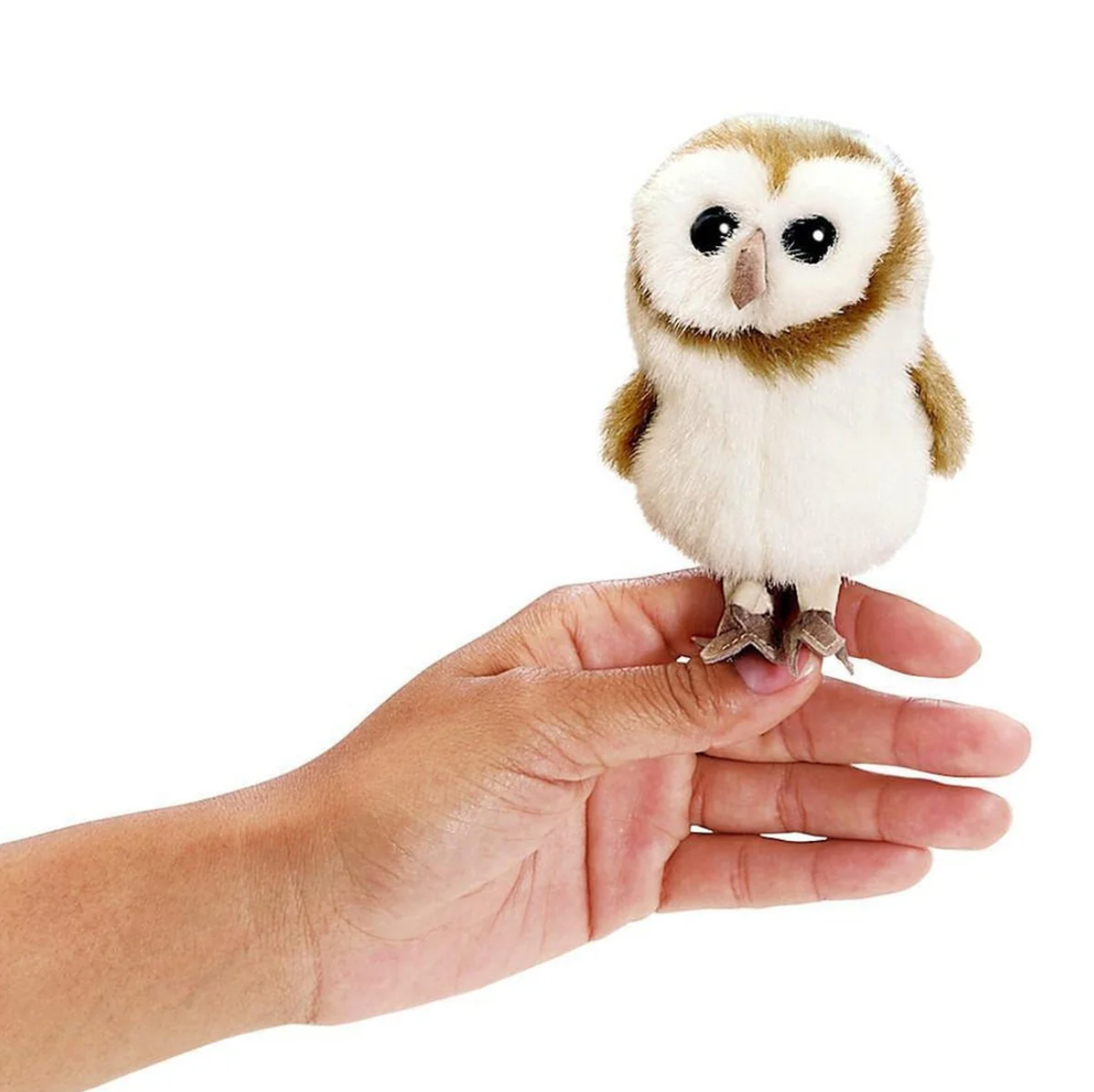 Mini Barn Owl Finger Puppet