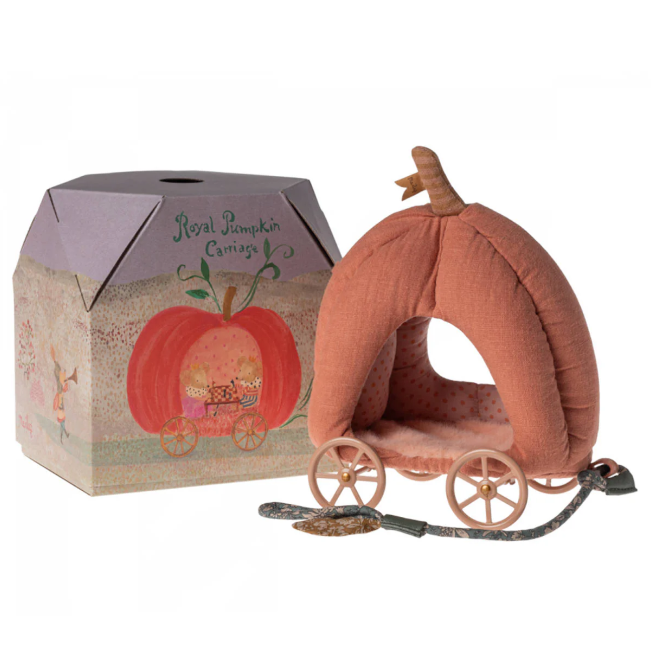 Maileg Pumpkin Carriage (Mouse)