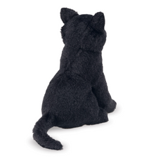 Mini Black Cat Finger Puppet