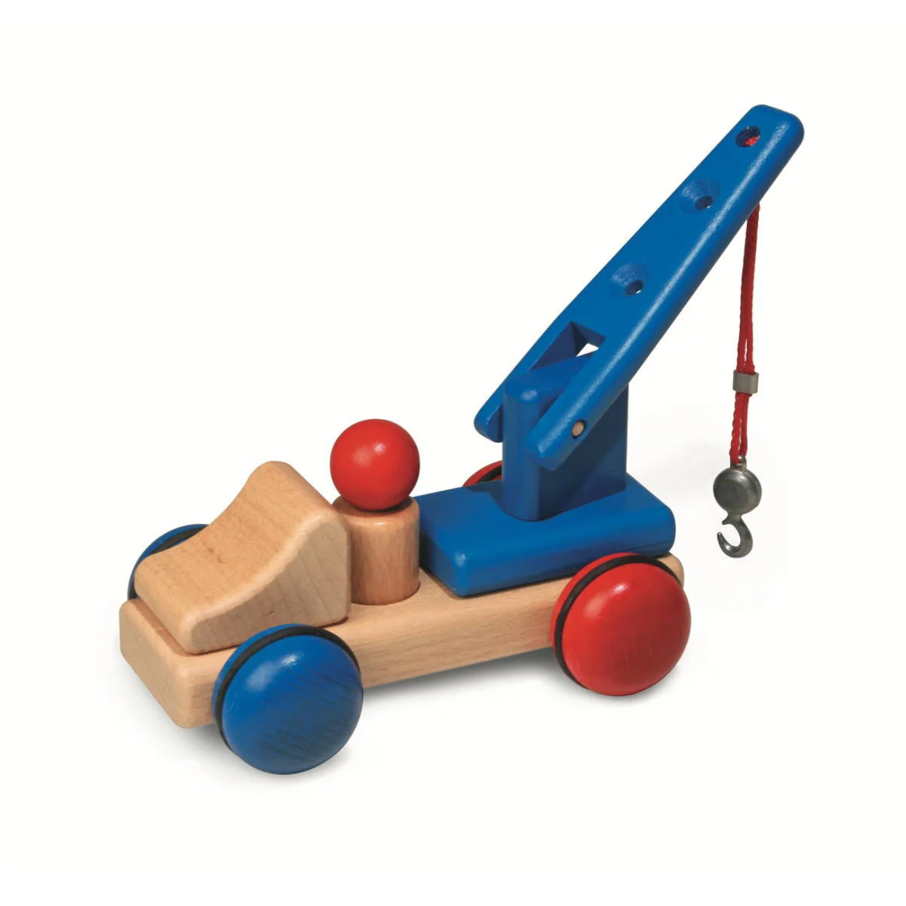 Fagus Mini Tow Truck | Wooden Toy Vehicle