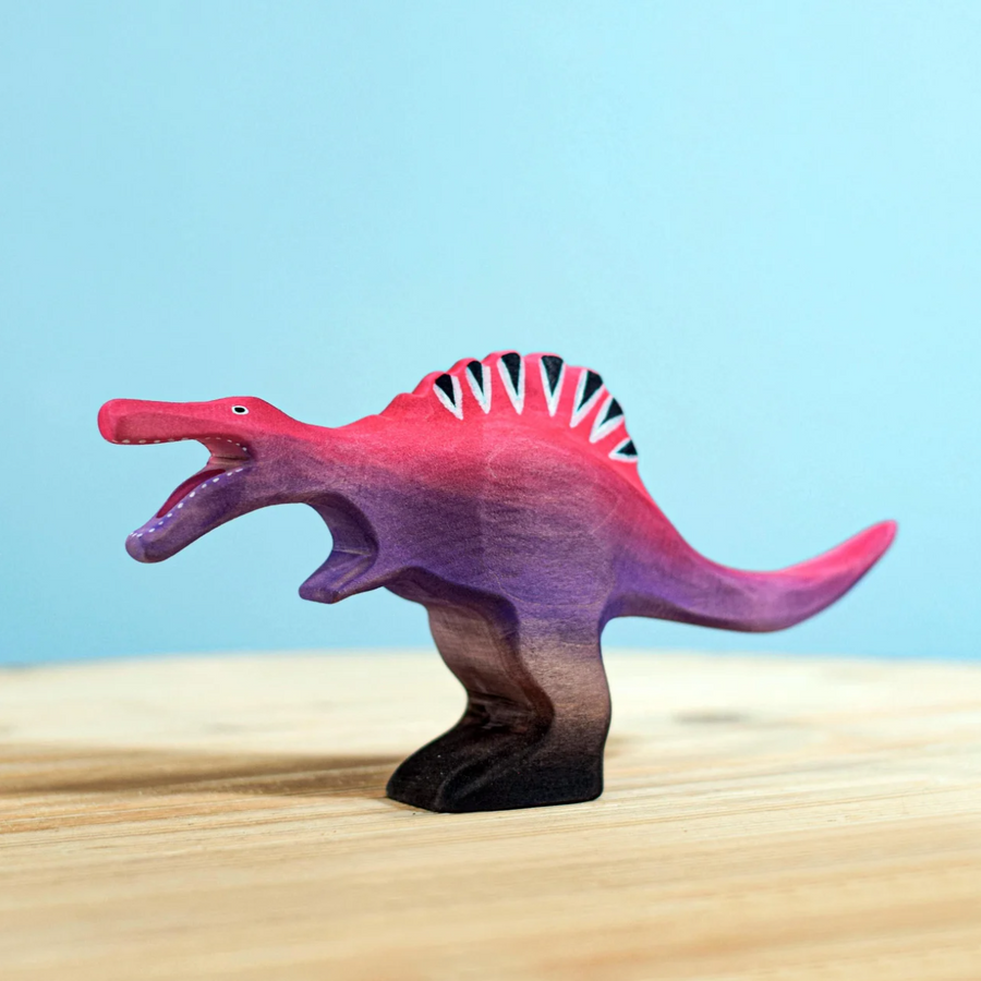 Bumbu Toys Wooden Spinosaurus Dinosaur