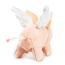 Mini Winged Piglet Finger Puppet (with magnets)