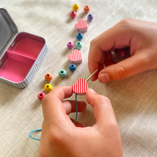 Heart Bracelet Gift Kit | Wooden Craft Toy