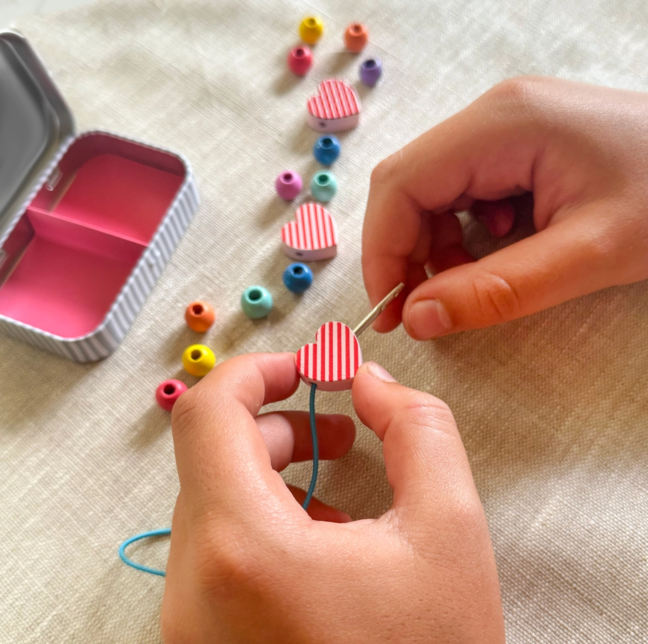 Heart Bracelet Gift Kit | Wooden Craft Toy