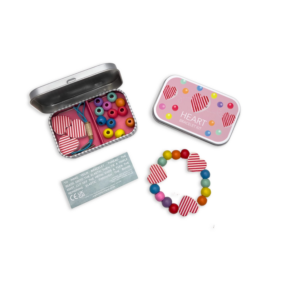 Heart Bracelet Gift Kit | Wooden Craft