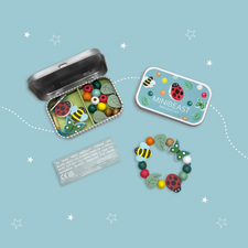 Minibeast Bracelet Gift Kit | Wooden Craft Toy