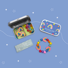 Rainbow Bracelet Gift Kit | Wooden Craft Toy