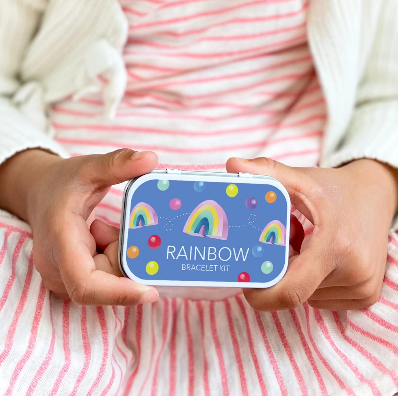 Rainbow Bracelet Gift Kit | Wooden Craft Toy